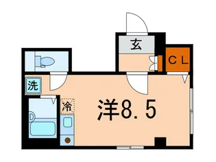 ミレニアムコ-ト【2階】の間取り