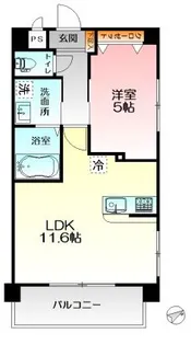 ビナ・グレース【2階】の間取り