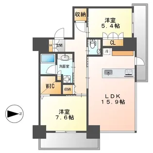 栄タワーヒルズ【12階】の間取り