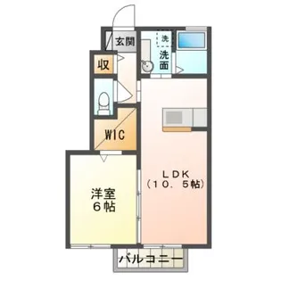 Risaia【1階】の間取り