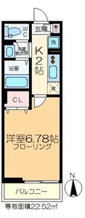 フォレストヤマザキ【2階】の間取り