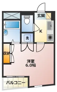 LAETITIA【2階】の間取り