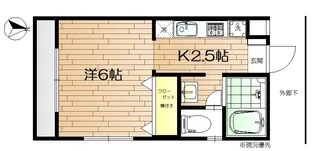 サン・アレイ赤塚【2階】の間取り