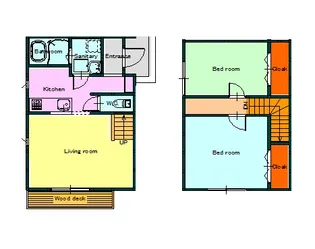 Masterpiece M.C.6【2階】の間取り