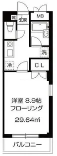 東京都世田谷区太子堂4【マンション】の間取り