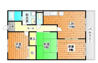 エクセレンス【3階】の間取り