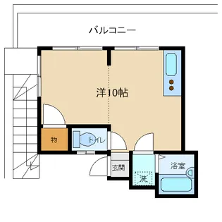 プリメーラスズキ1【2階】の間取り