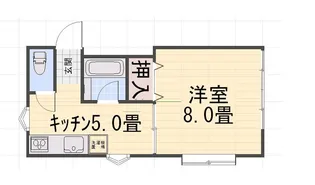 エスポワール錦【2階】の間取り