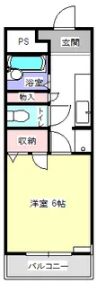 筑波加藤マンション【2階】の間取り