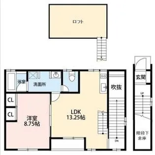 COURT M&M III【2階】の間取り