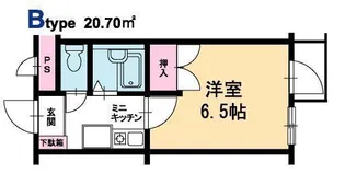 ヒューマンスクエア盛岡南【2階】の間取り