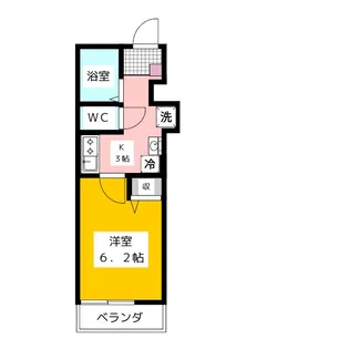 ジェンティーレ上石神井【1階】の間取り
