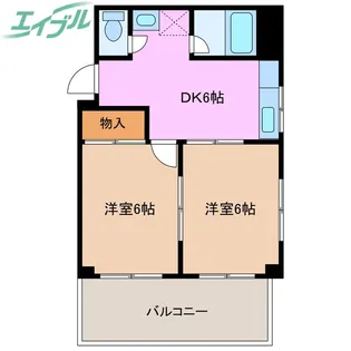 マンション風【1階】の間取り