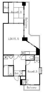 ノーバヒルズ【5階】の間取り