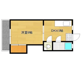 山本ビル【3階】の間取り