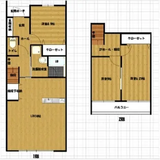 群馬県伊勢崎市連取元町【一戸建】の間取り