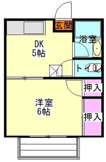 丸田マンション【3階】の間取り