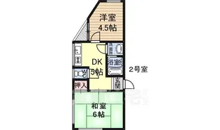ラ・エスカレーラ堺東【3階】の間取り