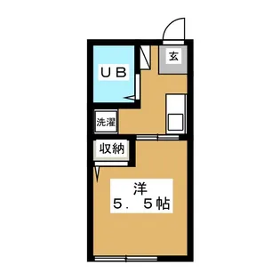 片倉フラッツ【1階】の間取り