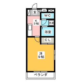 I’SI【1階】の間取り