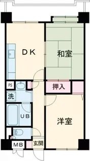 アークハイム新潟【5階】の間取り