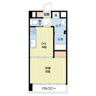 ディオコート長町【2階】の間取り