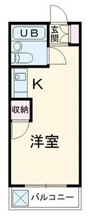 桜コーポ【3階】の間取り