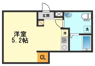フィオーレ金町II【1階】の間取り