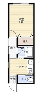 プラネットナカザワ【1階】の間取り