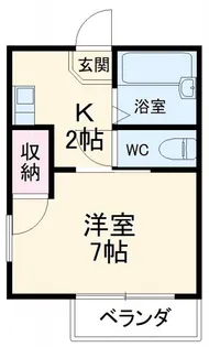 シティヒラソル【2階】の間取り