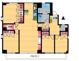 溝井ビル【3階】の間取り