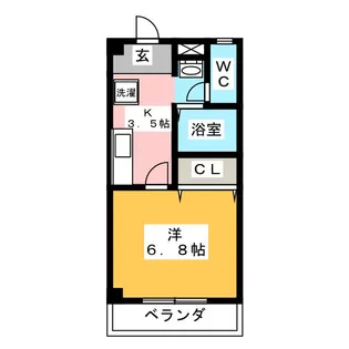 グリーンフィールド21【2階】の間取り