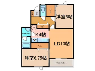 ビオ・ガーデン【3階】の間取り