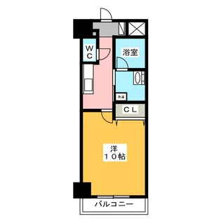 エトワール安島【1階】の間取り