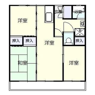 Green Hills 大塚台 3号棟【6階】の間取り