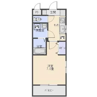 iJマンションKasen【2階】の間取り