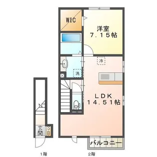 Residence垂水【2階】の間取り