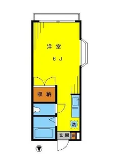 東京都杉並区高円寺北3【アパート】の間取り