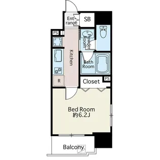 ミュプレ根岸【4階】の間取り