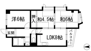 和田ビル【3階】の間取り