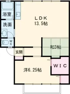 兵庫県小野市神明町【アパート】の間取り