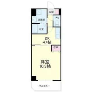 グレイス第8マンション【4階】の間取り