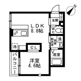 Latimcourt【2階】の間取り