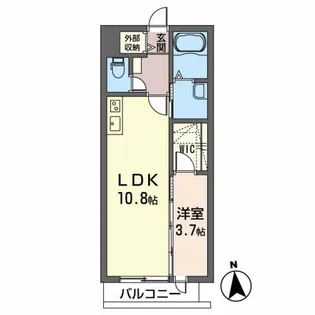 山形県山形市南二番町【マンション】の間取り