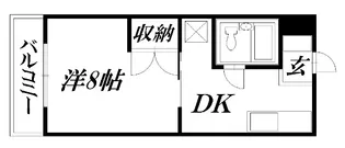 コートラセーヌ【2階】の間取り