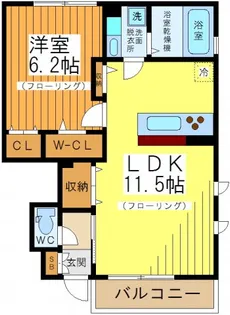 東京都世田谷区桜3【アパート】の間取り
