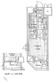 ガリシア品川【2階】の間取り