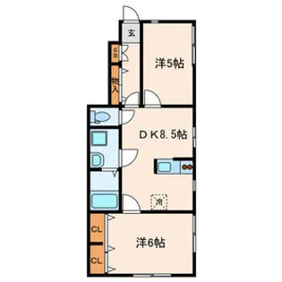 La Campanella(ラカンパネラ)【1階】の間取り