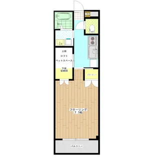 COMFORIA【3階】の間取り