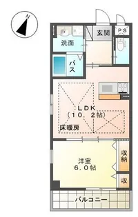 オリーヴ【3階】の間取り